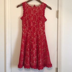 Red Lace Dress